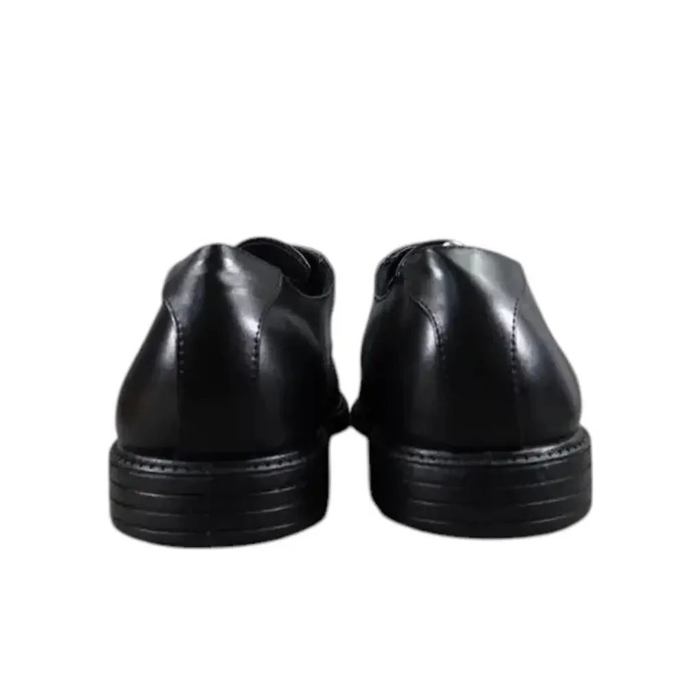 Hunters Bay Shoes Men 11.5 Oxford Derby Dress Formal Event Black Classic Lace Up